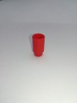 Ustnik silikonowy 510 jednorazowy, czerwony