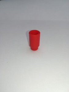 Ustnik silikonowy 510 jednorazowy, czerwony