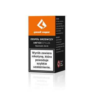 Zespół Grzewczy Geekvape G-SERIES  Wenax Stylus (0,6 Ohm)