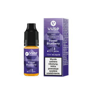 Liquid do e-papierosów Vuse PL 10ml z aromatem: Forest Blueberry 3mg/ml KZA