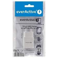 Ładowarka sieciowa everActive SC-100W 1xUSB 1A 5V