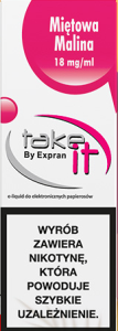 Liquid Take IT 10ml - Miętowa Malina 18mg/ml