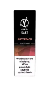 LIQUID VBAR SALT - JUICY PEACH 10ML 20MG