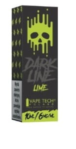 *LIQUID DARK LINE - LIME 10ML 6MG