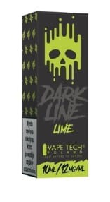 *LIQUID DARK LINE - LIME 10ML 12MG