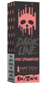 *LIQUID DARK LINE - MILK STRAWBERRY 10ML 12MG