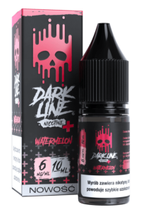 *LIQUID DARK LINE NICOTINE+ - WATERMELON 6MG