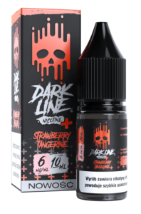*LIQUID DARK LINE NICOTINE+ - STRAWBERRY TANGERINE 6MG