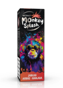 MONKEY SPLASH SALT Jabłko Arbuz Koolada 20mg/ml 10ml