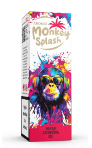 KONCENTRAT MONKEY SPLASH 8/10ML BAN CZEREŚ ICE