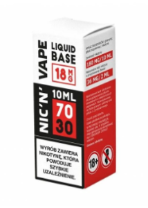 'Baza nikotynowa NIC''N''VAPE 10ml 70/30 - 18mg'
