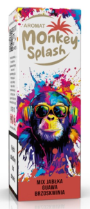 KONCENTRAT MONKEY SPLASH 8/10ML MIX JABŁKA GUAWA BRZOSKWINIA