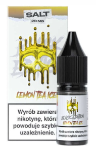 Liquid Dark Line Salt Black Edition 10ml Lemon Tea Ice 20mg