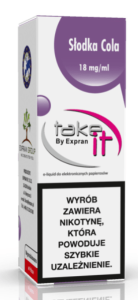 Liquid Take IT 10ml - Słodka Cola 18mg/ml