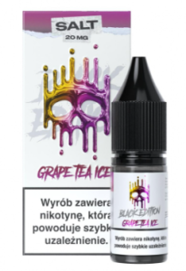 Liquid Dark Line Salt Black Edition 10ml Grape Tea Ice 20mg