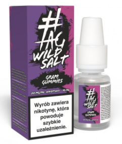 Liquid #TAG Salt Wild 10ml Grape Gummies 20mg