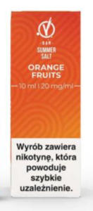 LIQUID VBAR SALT 10ML 20MG - ORANGE FRUITS