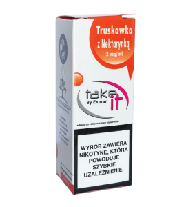 Liquid Take IT 10ml - TRUSKAWKA Z NEKTARYNKĄ 18mg/ml
