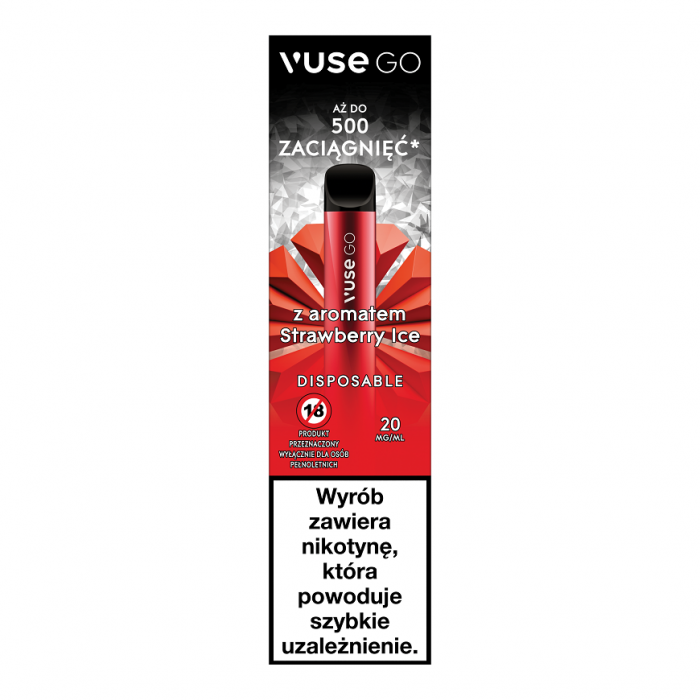 Vuse GO z aromatem: Strawberry Ice vPro 20mg/ml (1 szt.) BP eclipseHURT